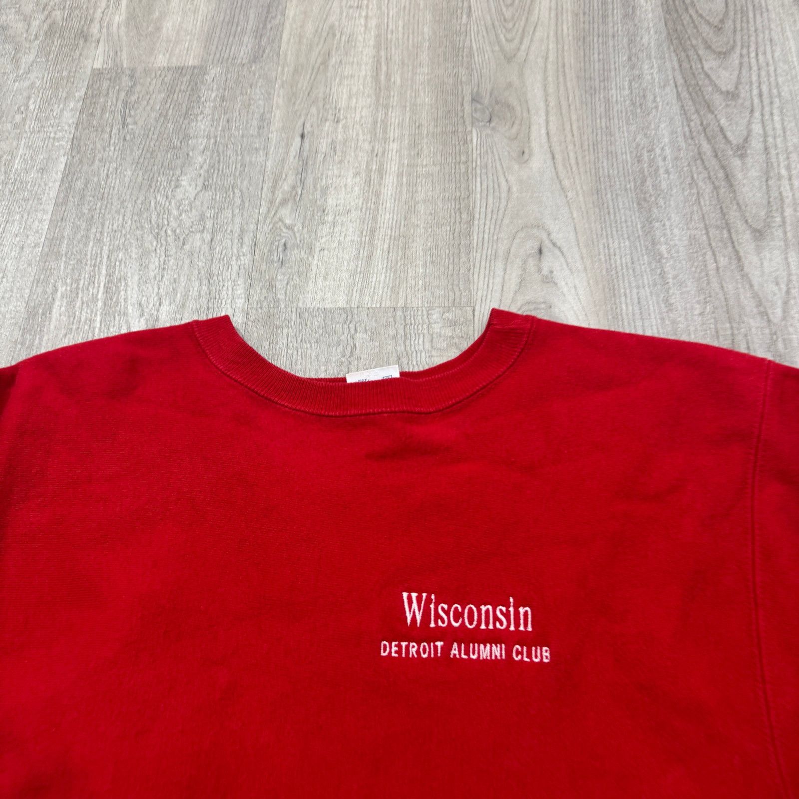 Champion Vintage Champion Reverse Weave Sweatshirt Large Wisconsin Size US L / EU 52-54 / 3 - 3 Thumbnail