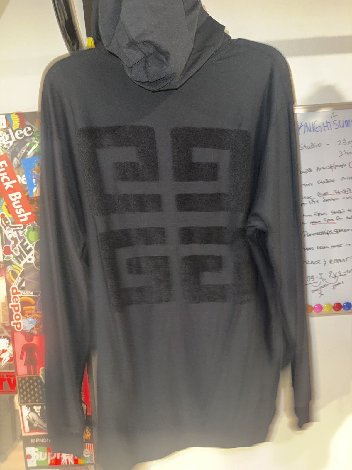 Givenchy Givenchy long long sleeve T-shirt hoodie Size US XXS / EU 40 - 9 Thumbnail