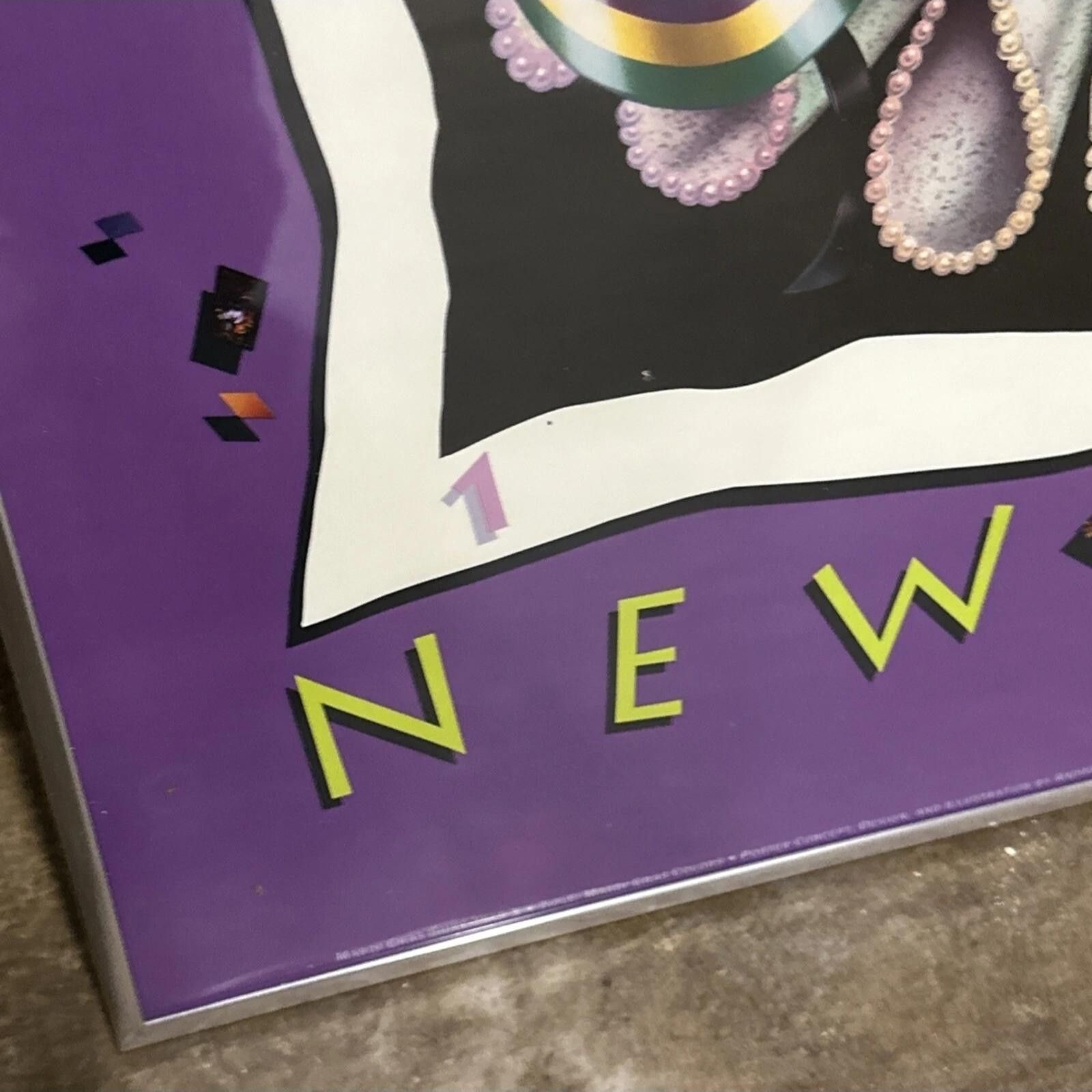 Designer Mardi Gras New Orleans Menagerie 1994 Poster VTG Original Size ONE SIZE - 6 Thumbnail