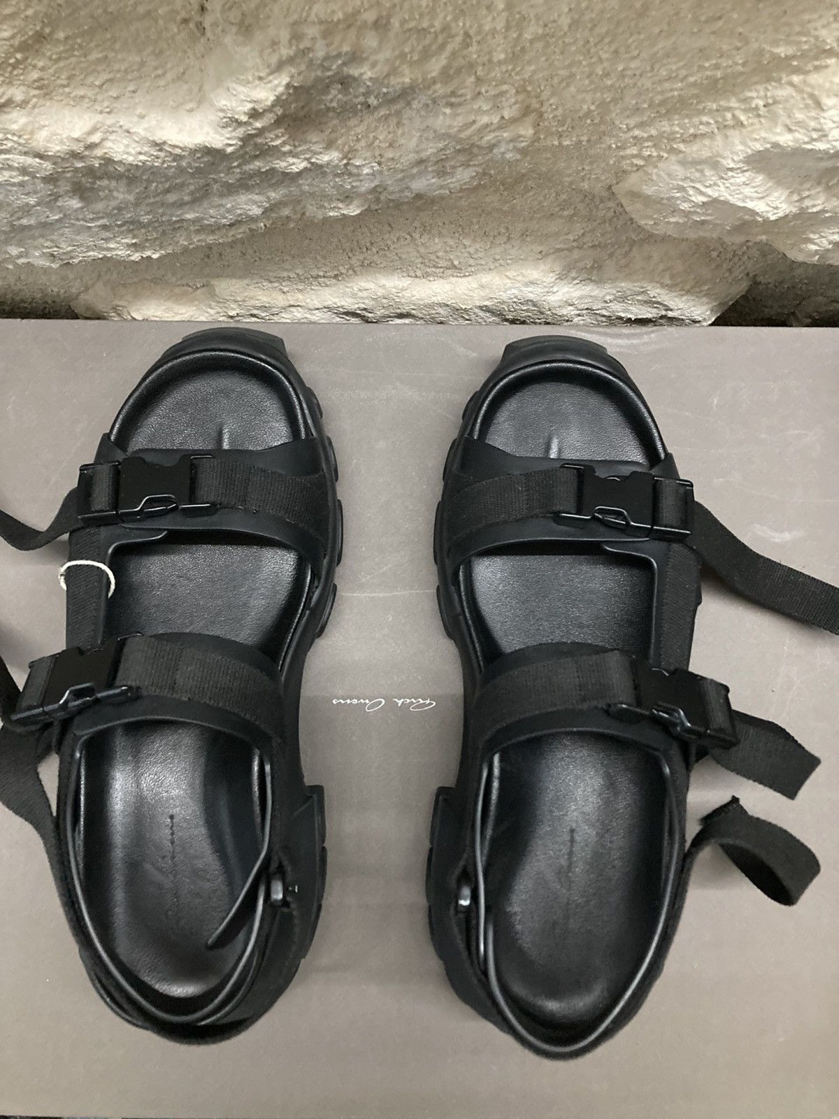 Rick Owens NEVER WORN / Rick Owens Tractor Sandals Size US 8 / EU 41 - 10 Thumbnail
