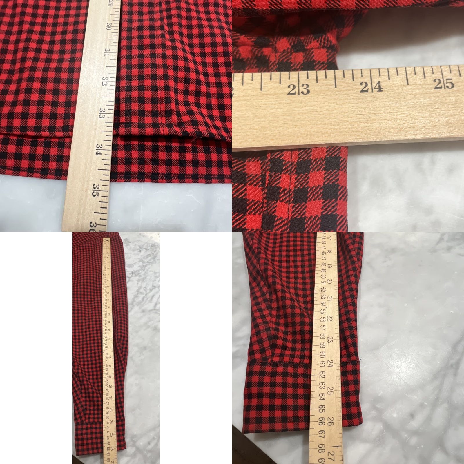 Vintage VINTAGE Cabela’s Long Sleeve Shirt Men Large Checkered Red Black Made USA Size US L / EU 52-54 / 3 - 8 Thumbnail