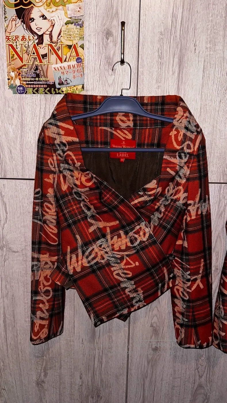 Vivienne Westwood Vivienne Westwood Orange graffiti suit Size XS / US 0-2 / IT 36-38 - 4 Thumbnail