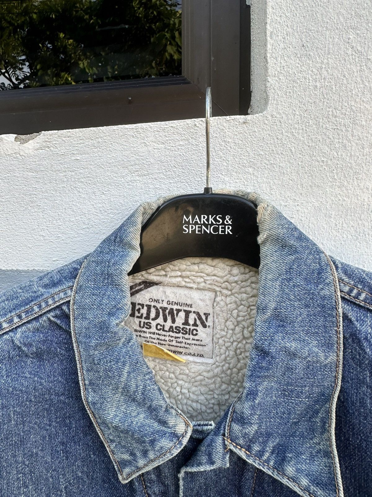 Edwin Vintage 80s Edwin rusty wash trucker denim jacket Size US L / EU 52-54 / 3 - 2 Thumbnail