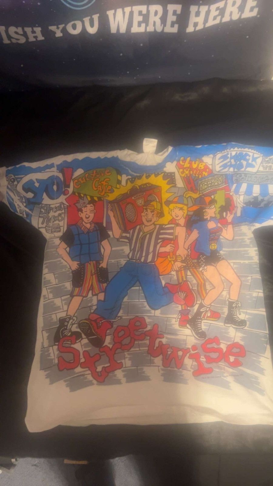 Tultex Vintage 1993-1994 Archive Comic All Over Print Size US XL / EU 56 / 4 - 1 Thumbnail