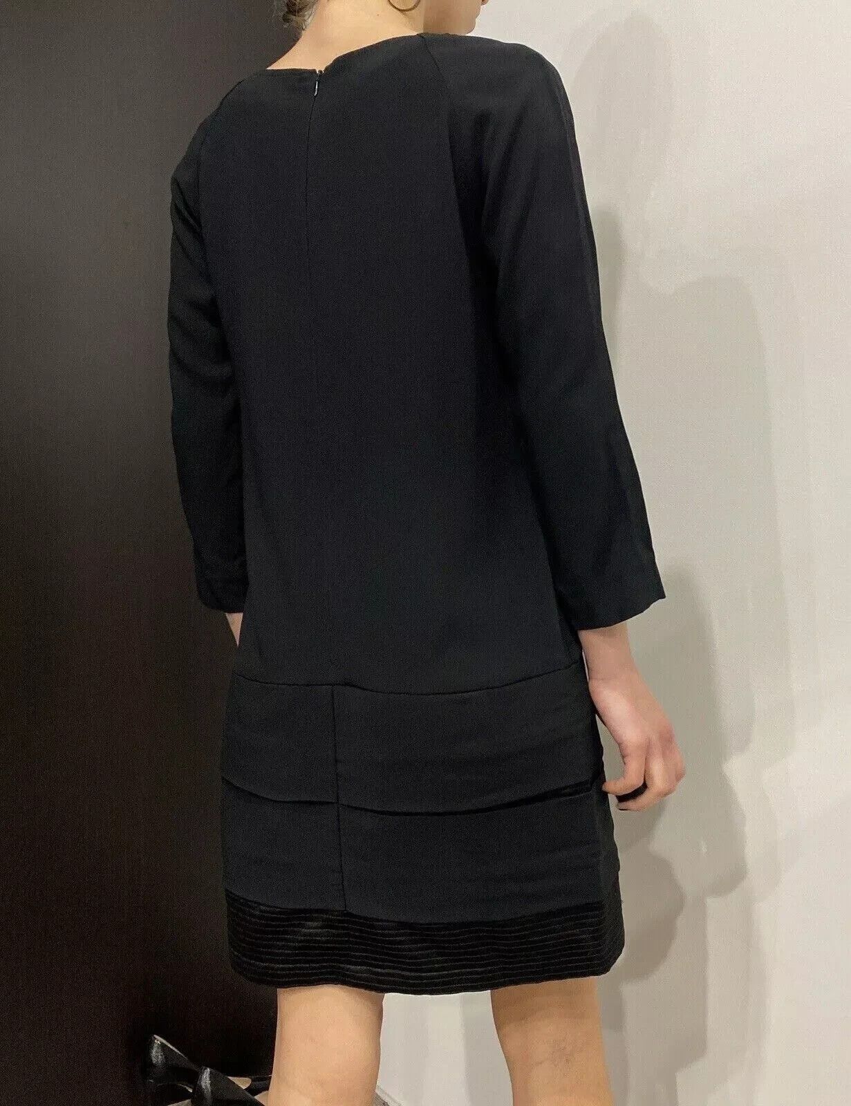 See by Chloe See By Chloe Black Dress Acetate Womens Viscose Size S UK8 Size S / US 4 / IT 40 - 6 Thumbnail