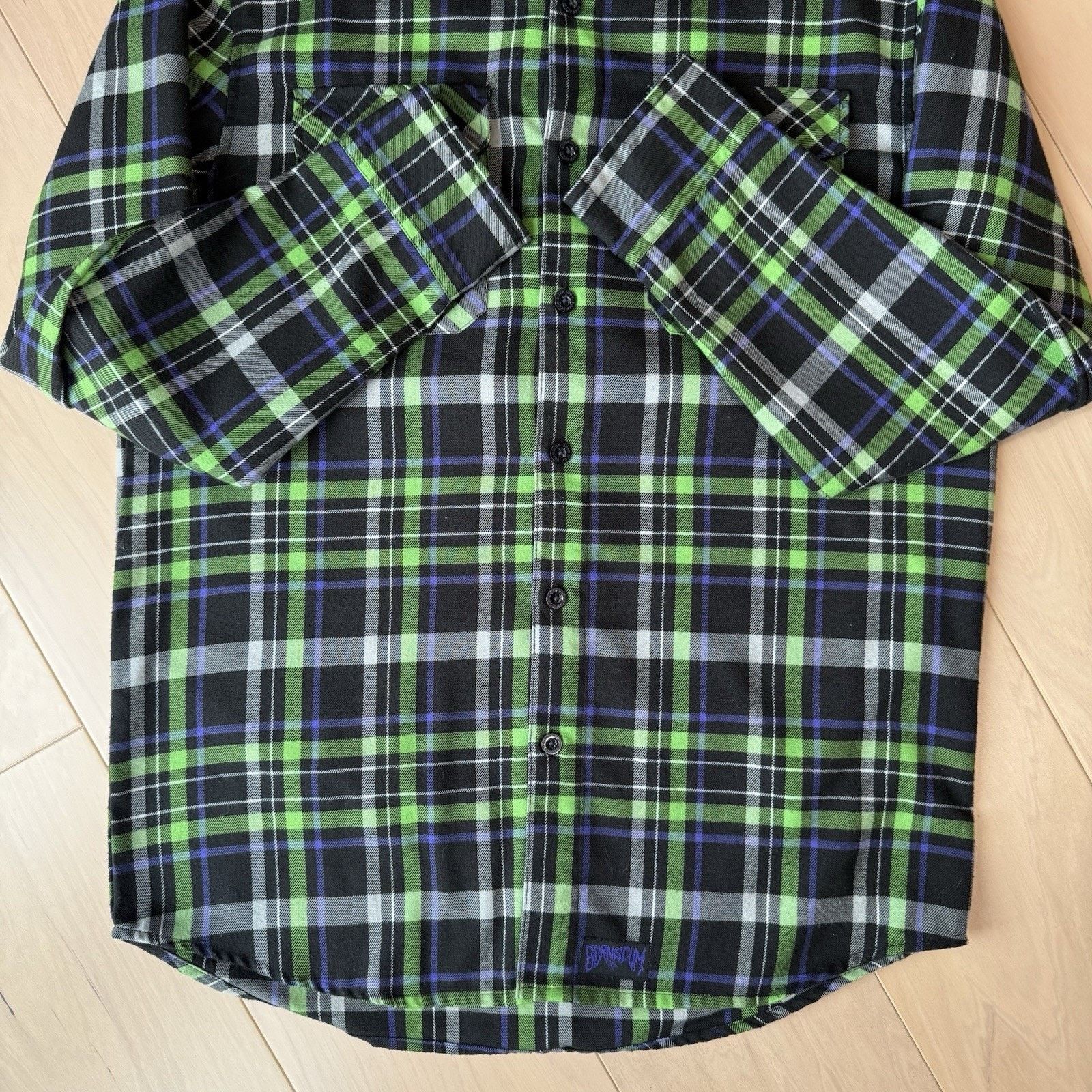 Dixxon Born Scum Flannel Shirt M Multicolor Alien Believe Flannel Size US M / EU 48-50 / 2 - 6 Thumbnail