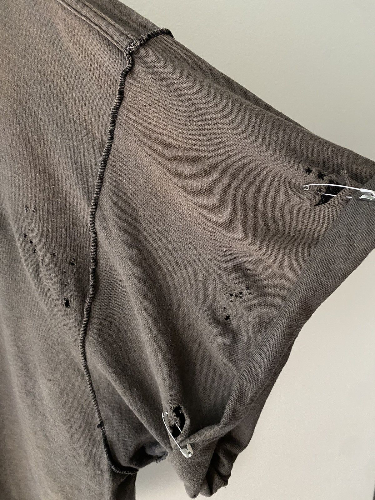 Vintage Vintage Perfectly Thrashed Faded and Repaired Inside Out Tee Size US XL / EU 56 / 4 - 10 Thumbnail