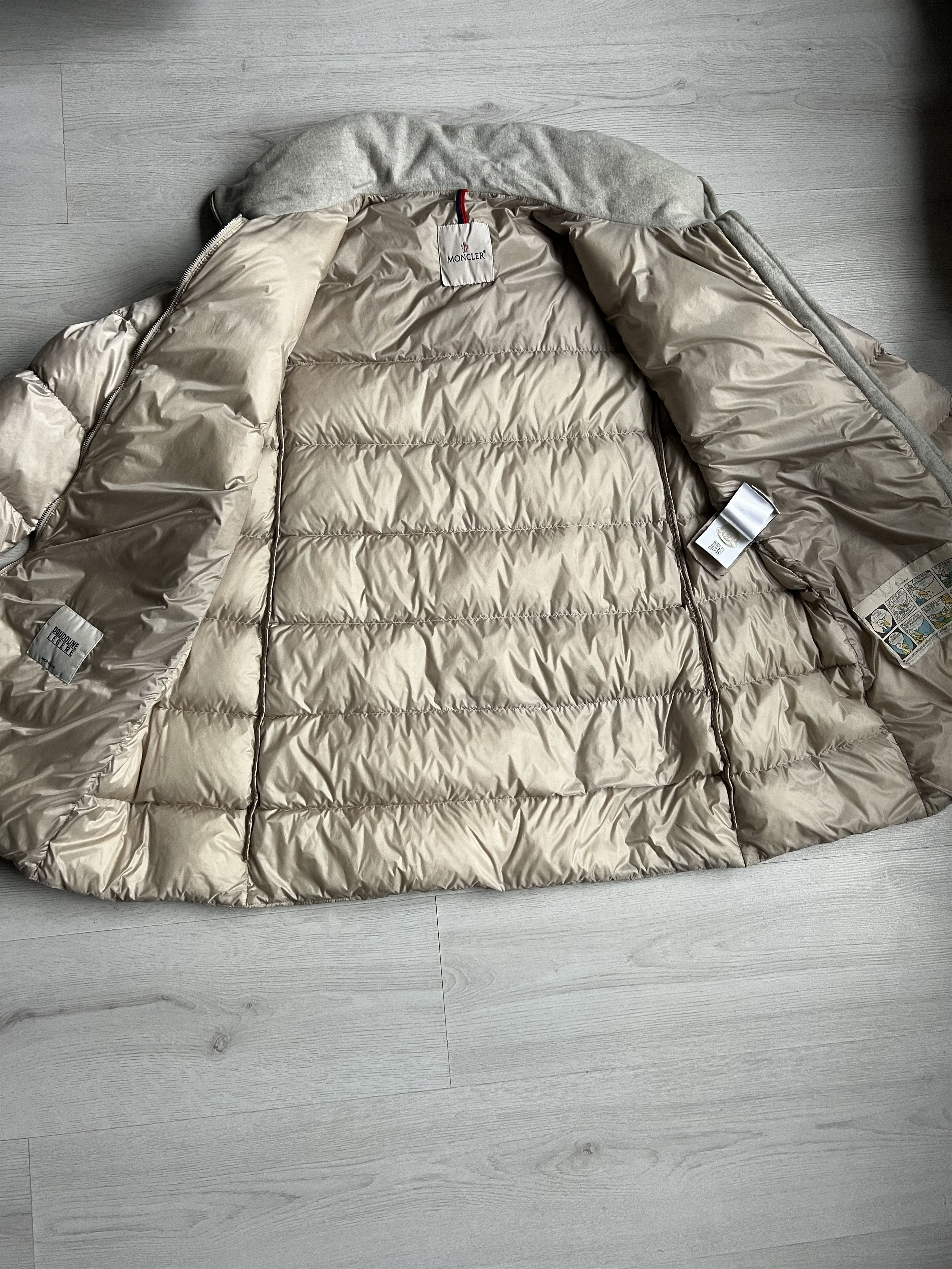 Moncler Moncler Torcyn Giubbotto Beige Padded Coat Women’s Size XL / US 12-14 / IT 48-50 - 8 Thumbnail