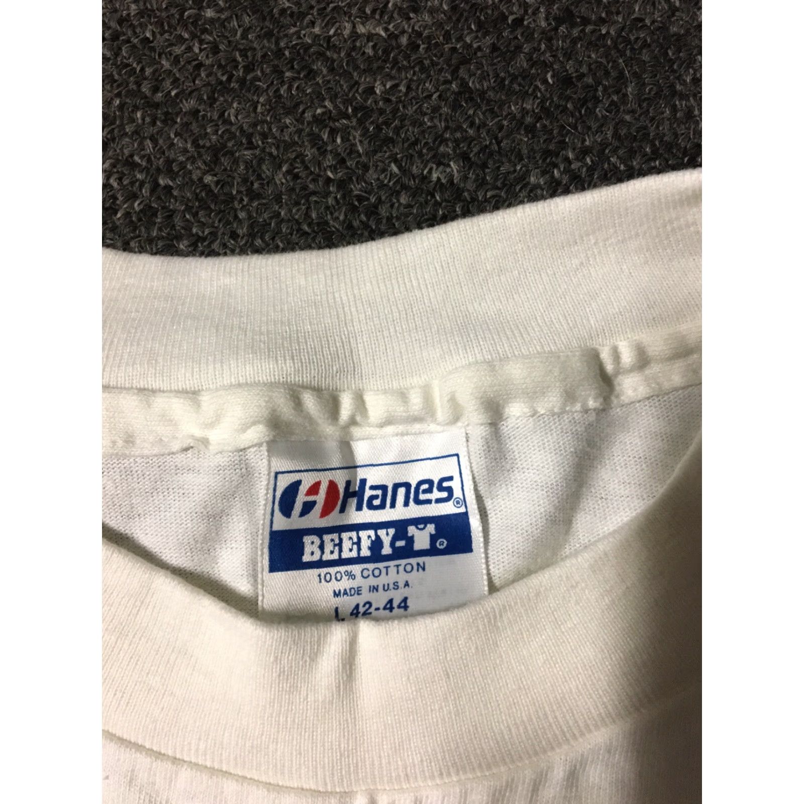 Vintage VINTAGE Eloy Gran Prix Dominos Pizza Budweiser Racing Shirt L White Mens Short Sleeve 1980s 80s Grunge NASCAR Corvette Race Car USA Arizona ASRA Promo Size US L / EU 52-54 / 3 - 7 Thumbnail