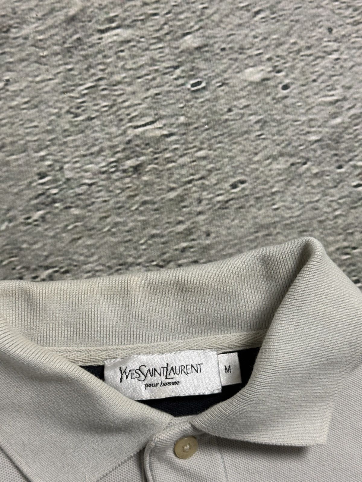 Yves Saint Laurent Yves Saint Laurent polo big logo T-shirt vintage Size US M / EU 48-50 / 2 - 3 Thumbnail
