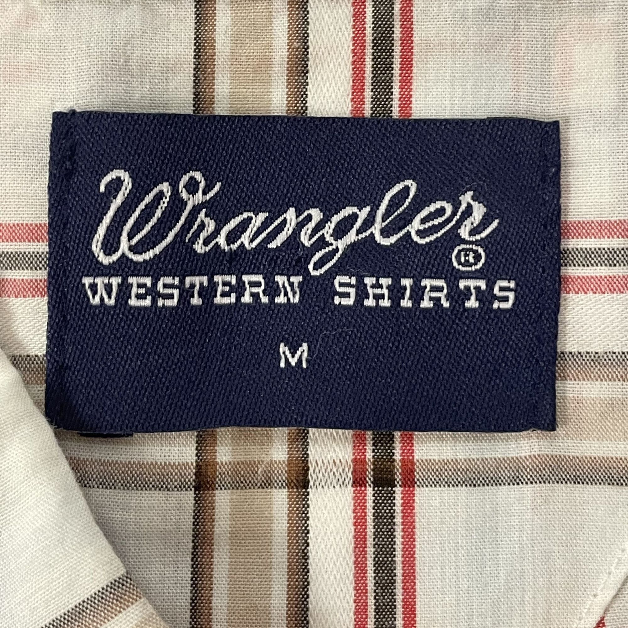 Wrangler Wrangler Plaid WHIP STITCH Cowboy Western PEARL SNAP Shirt Size US M / EU 48-50 / 2 - 6 Thumbnail