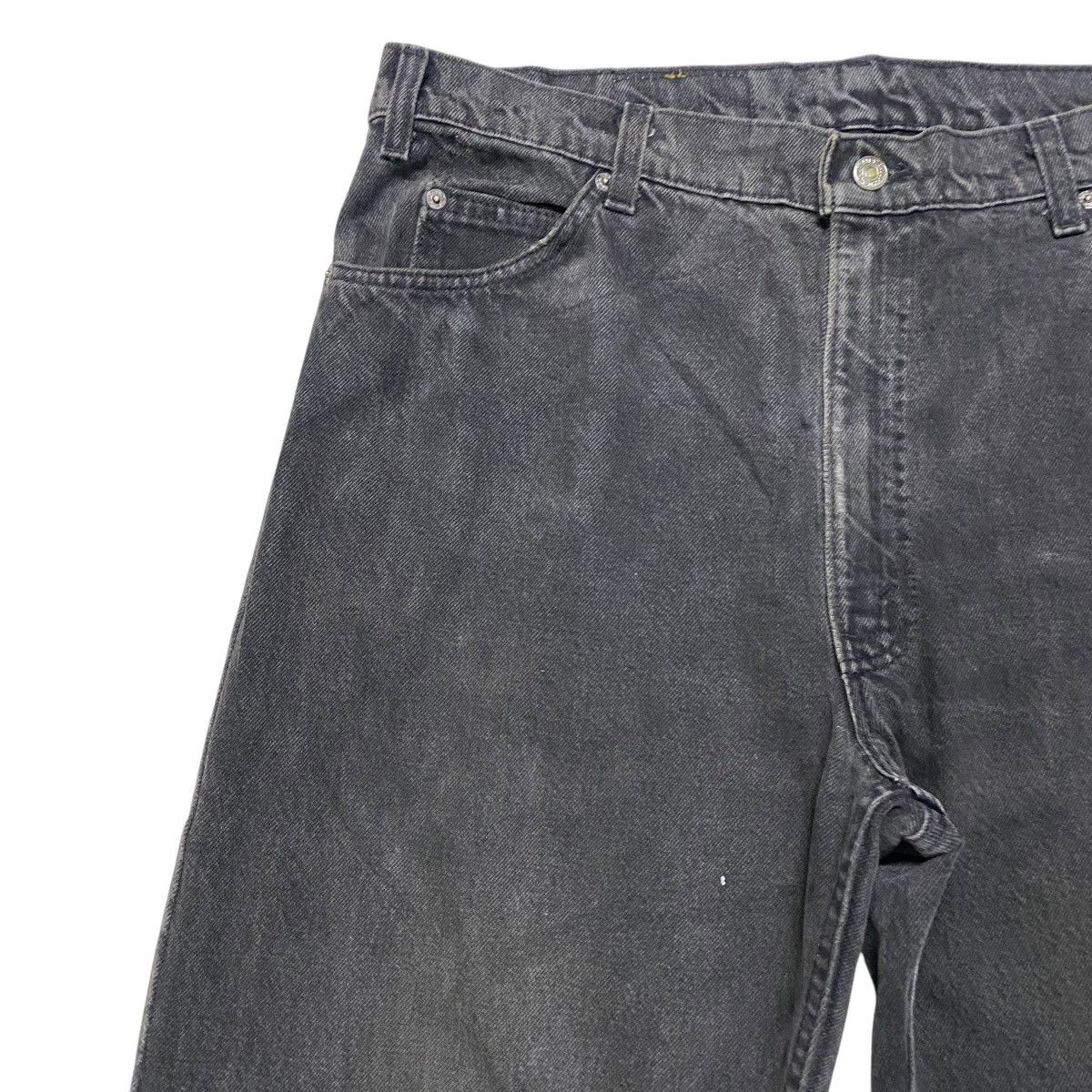 Levi's Vintage Levis 550 Black Loose Skater Jeans Size US 38 / EU 54 - 4 Thumbnail