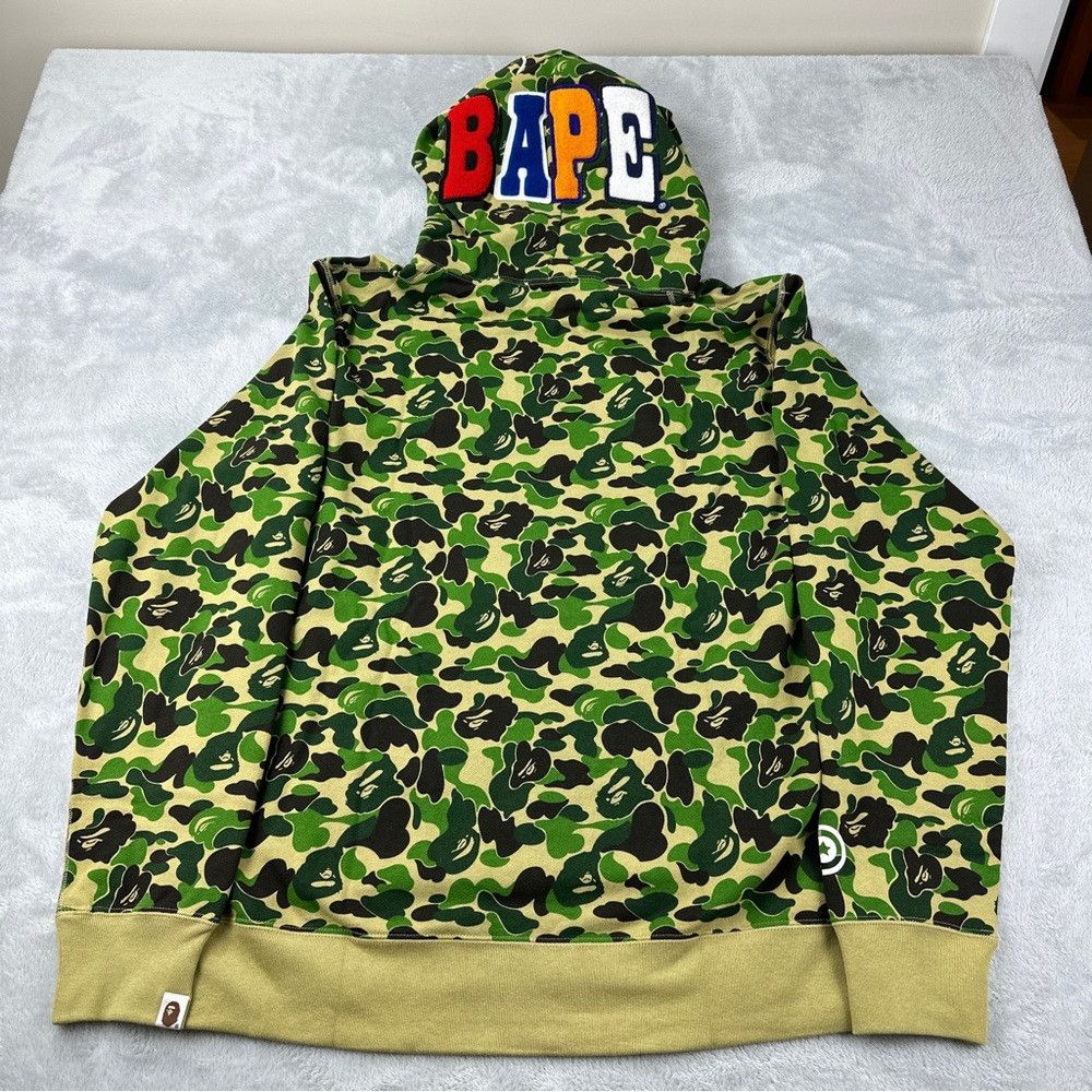 Bape ABC Camo 2nd Ape Wide Full Zip Hoodie Size US XXL / EU 58 / 5 - 2 Thumbnail