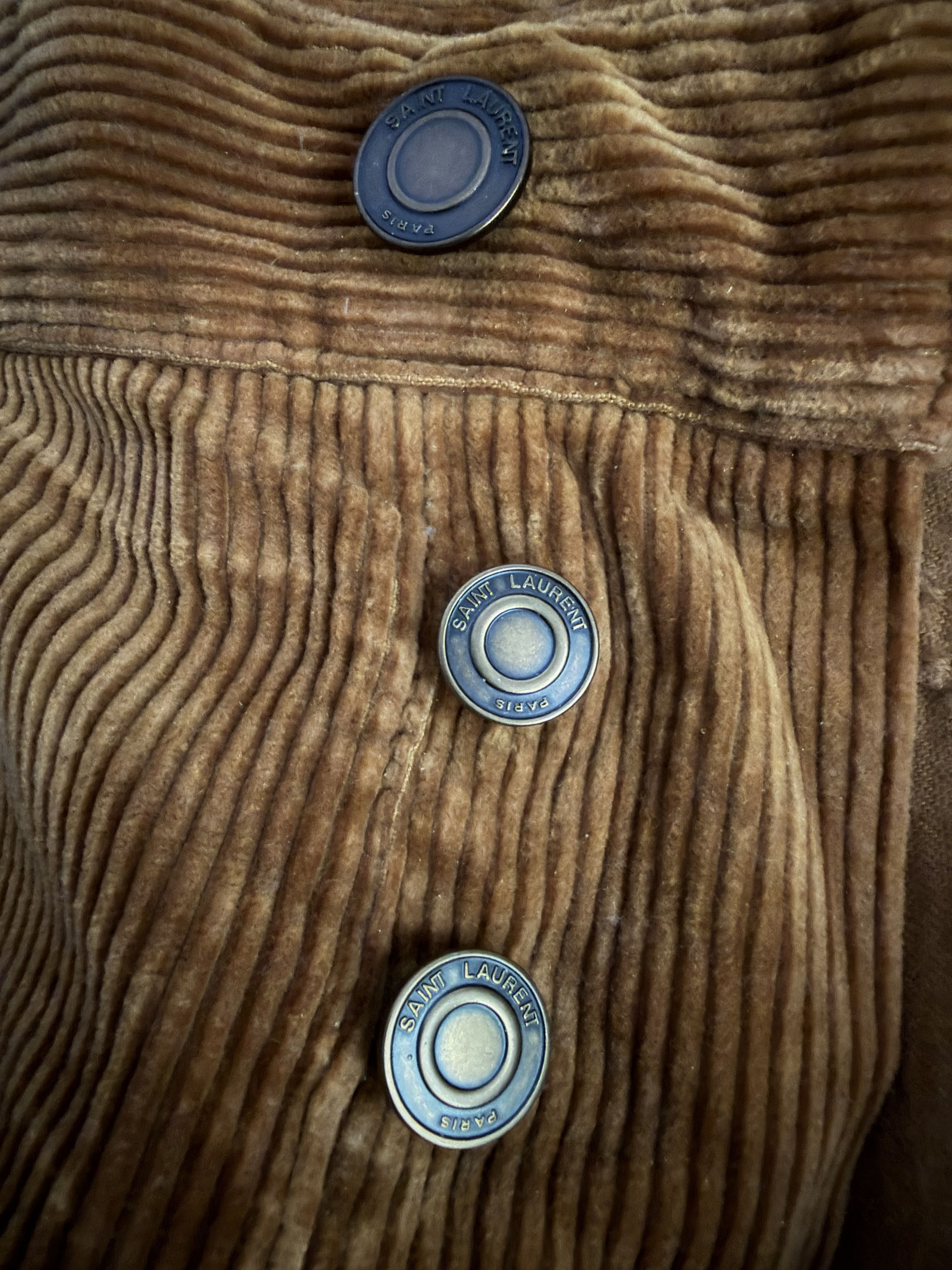 Saint Laurent Paris SLP Camel Corduroy D14 Pants Size US 31 - 11 Thumbnail