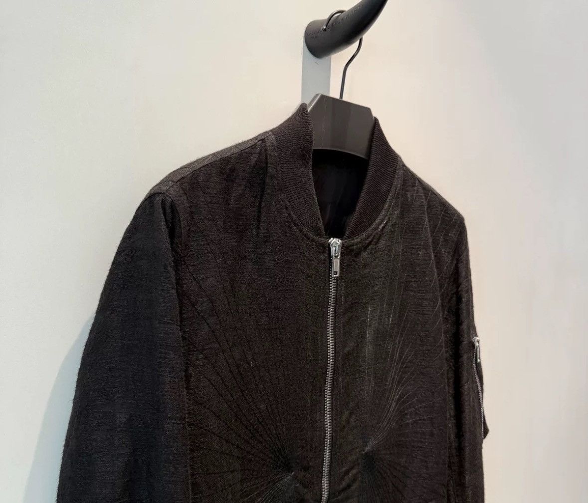 Rick Owens Rick owens Mainline Ray MA1 Black Ray Jacket Pilot Jacket Size US M / EU 48-50 / 2 - 4 Thumbnail