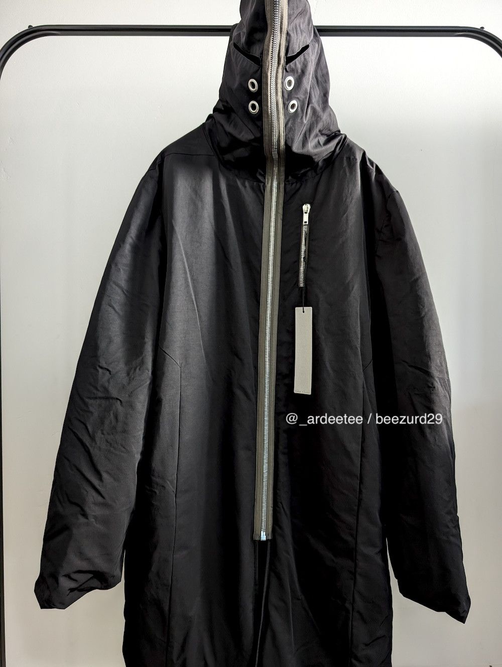 Rick Owens 💥SAMPLE GIMP DOWN JUMBO COAT FW22 STROBE 48 Size US M / EU 48-50 / 2 - 7 Thumbnail