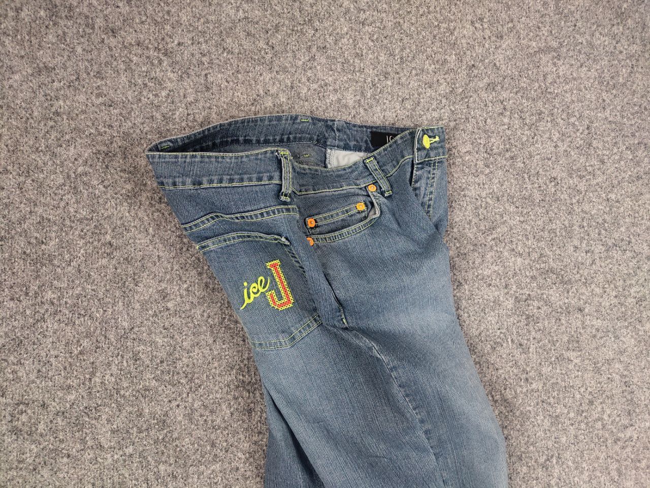 Iceberg Vintage 90's Iceberg Ice J Logo Blue Denim Jeans Size US 30 / EU 46 - 8 Thumbnail