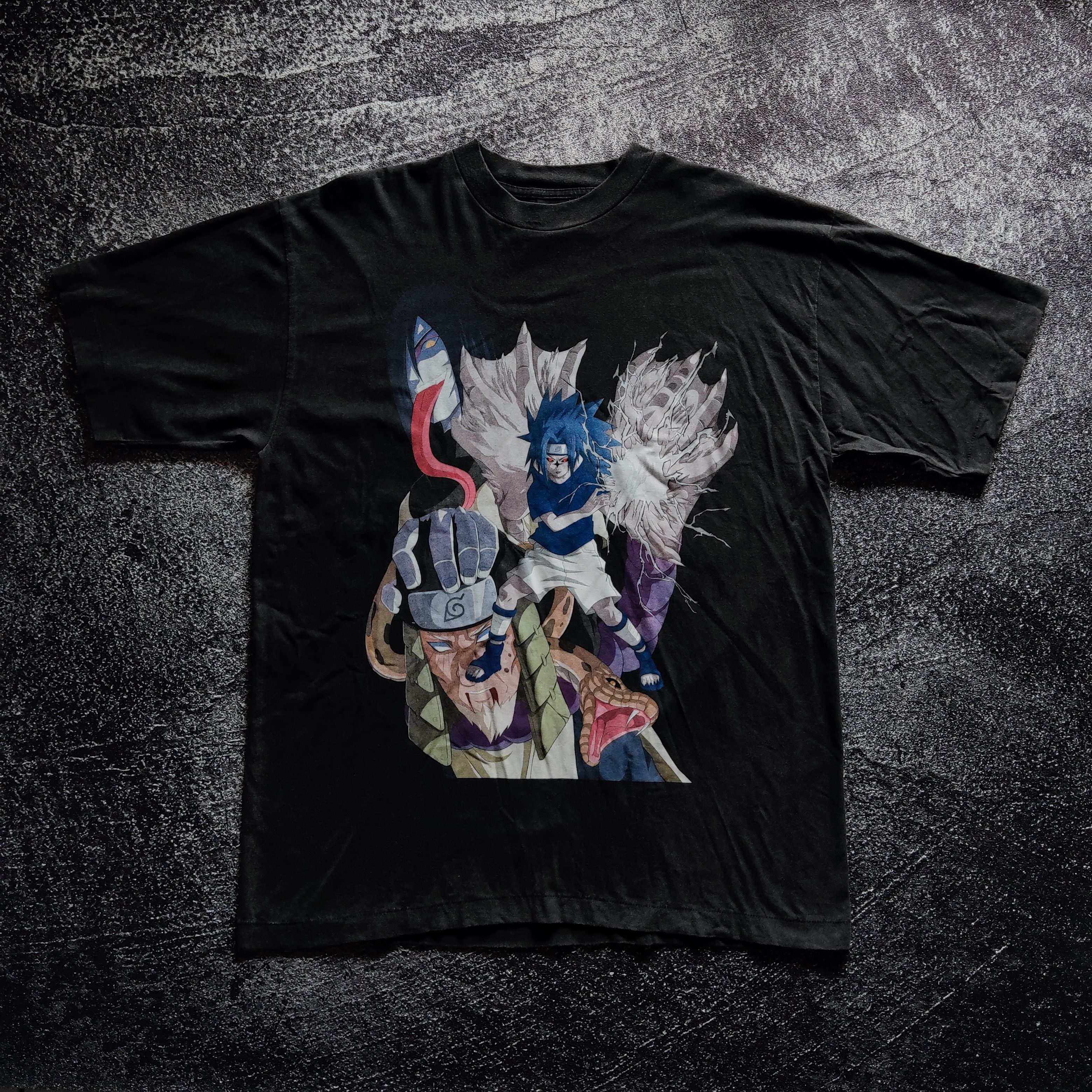 Anime × Japanese Brand × Vintage ‼️LIMITED TSHIRT NARUTO : SASUKE AND OROCHIMARU‼️ Size US XL / EU 56 / 4 - 1 Thumbnail