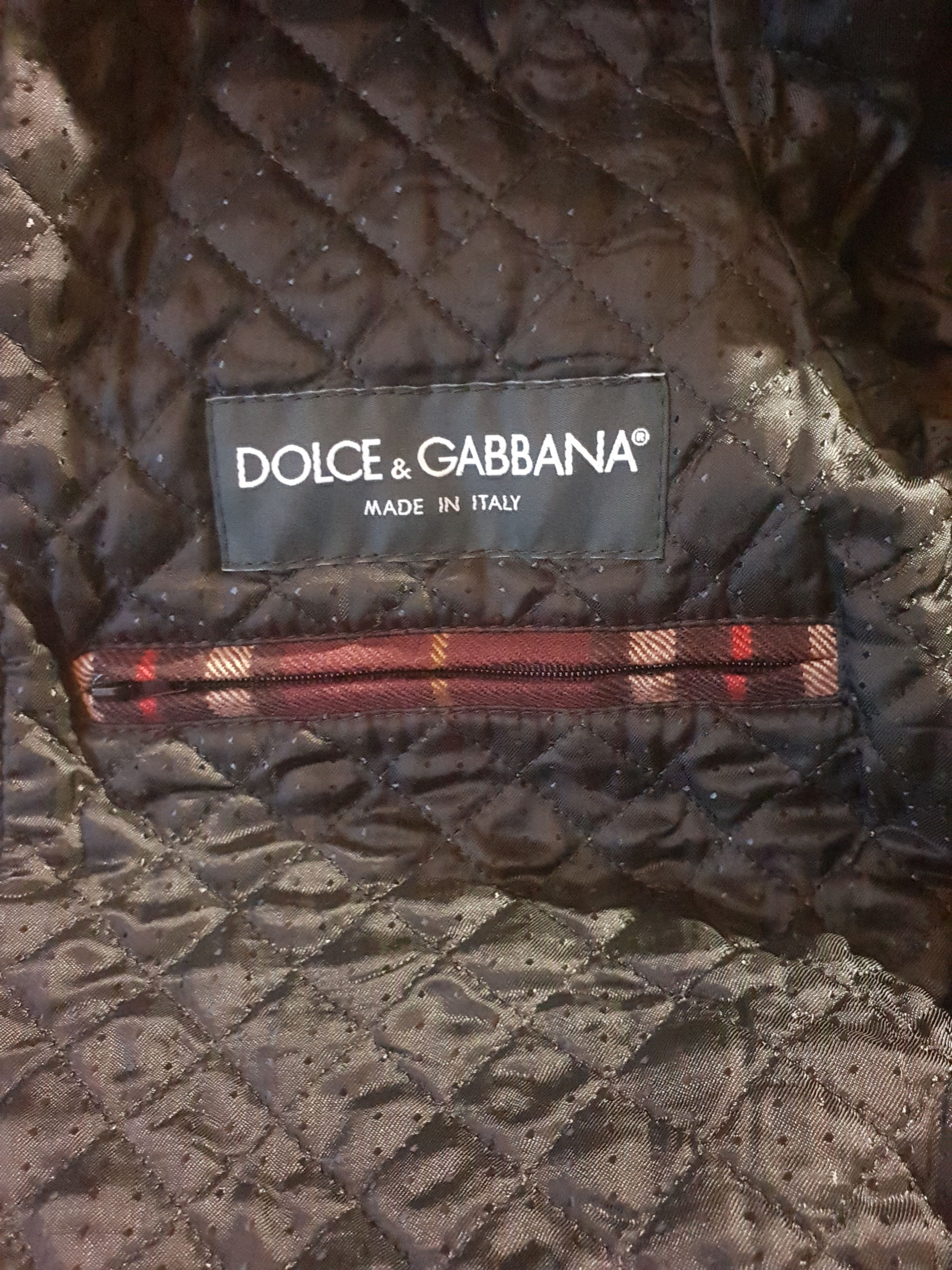 Dolce & Gabbana Dolce and Gabbana Patchwork Quilted Woolblend Jacket Size US M / EU 48-50 / 2 - 17 Thumbnail