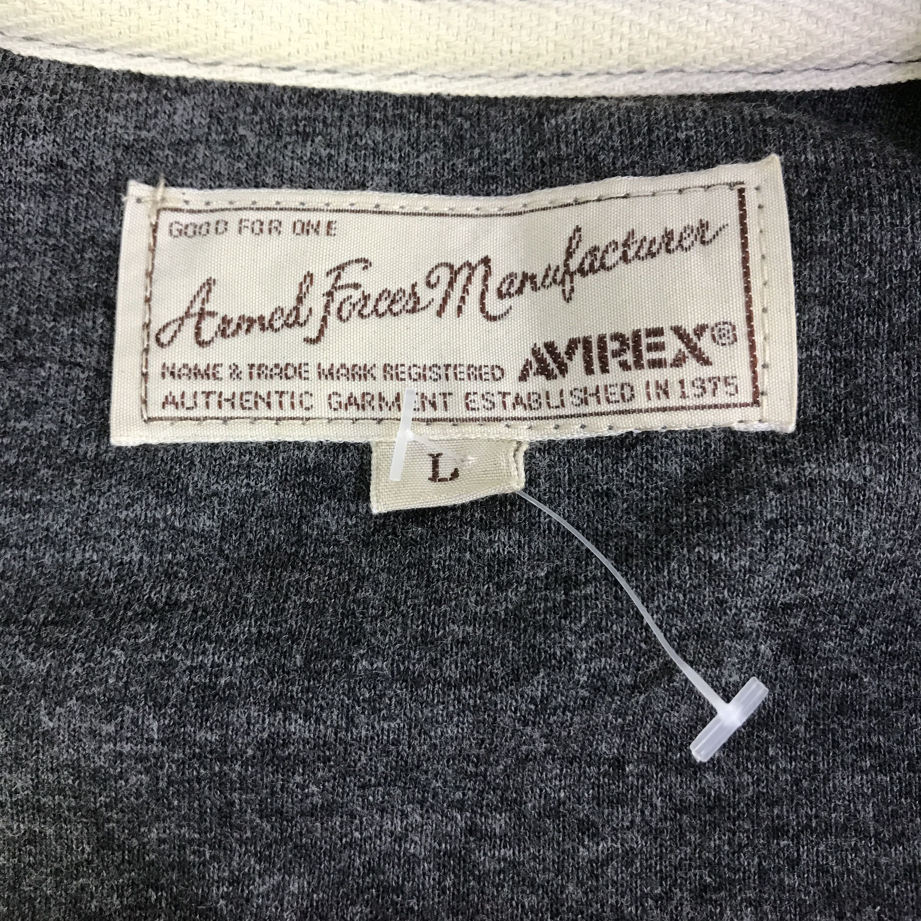 Avirex Avirex u.s. corps Zipper sweater jacket K124B6 Size US L / EU 52-54 / 3 - 9 Thumbnail