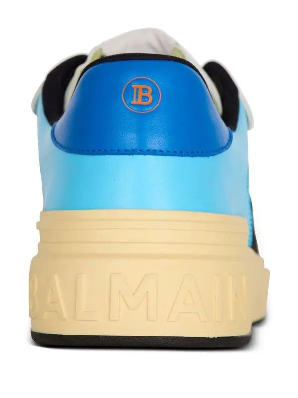Balmain o1s1wg111225 X Prince Gyasi B-Court Sneakers in Multicolor Size US 9 / EU 42 - 5 Thumbnail