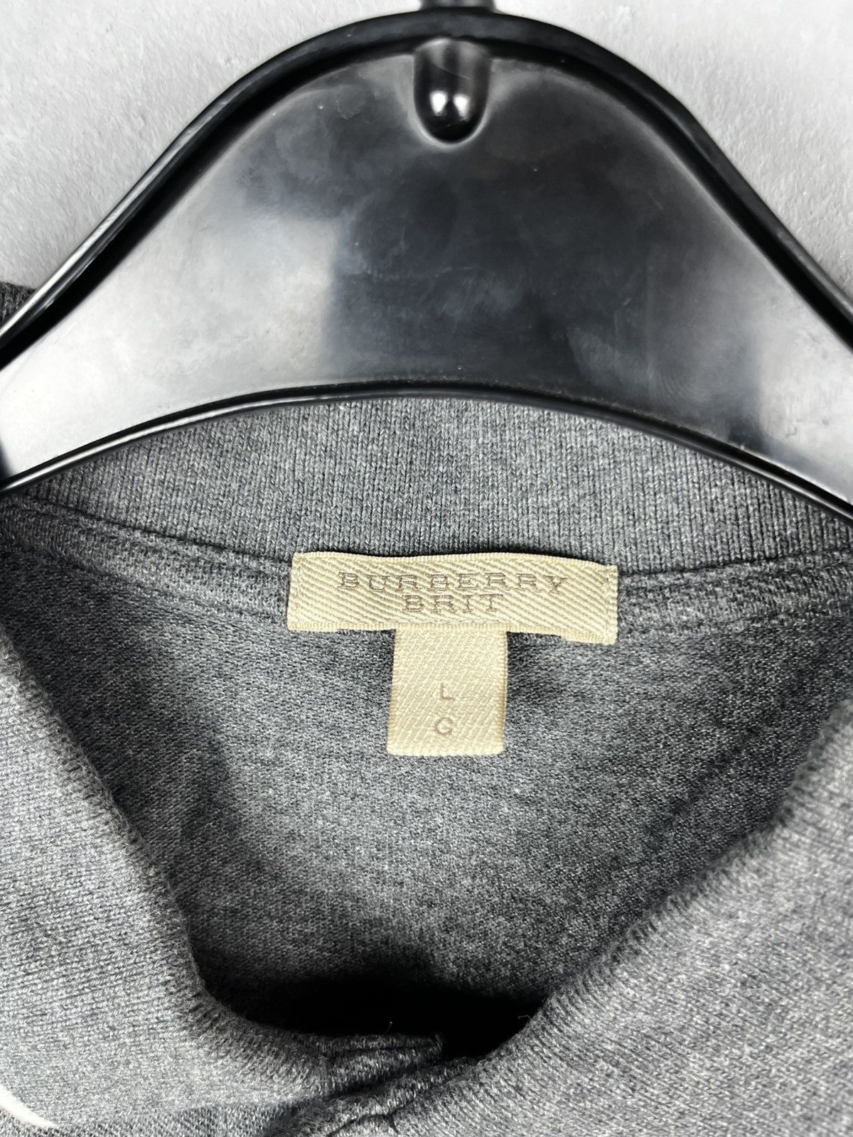 Burberry Vintage BURBERRY Polo Shirt Tee Y2K Rare Hype White Size US L / EU 52-54 / 3 - 3 Thumbnail