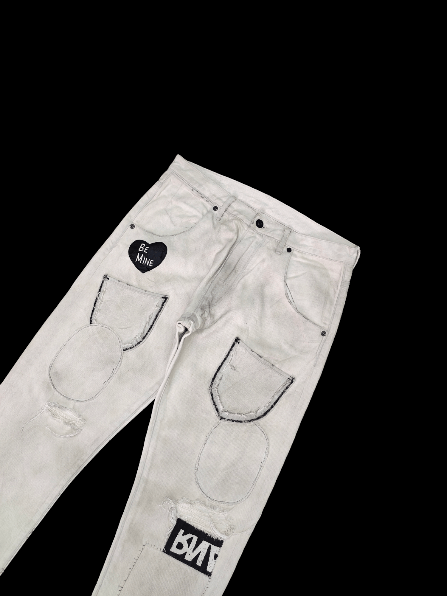 If Six Was Nine Seditionaries Jeans Rna Dirty Wash Punk Gothic Streetwear Size US 31 - 6 Thumbnail