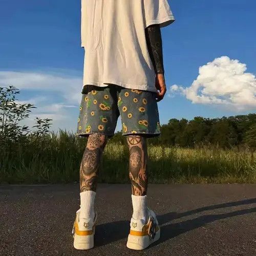 Other Summer Streetwear Oversize Unisex Shorts Size US 34 / EU 50 - 7 Thumbnail