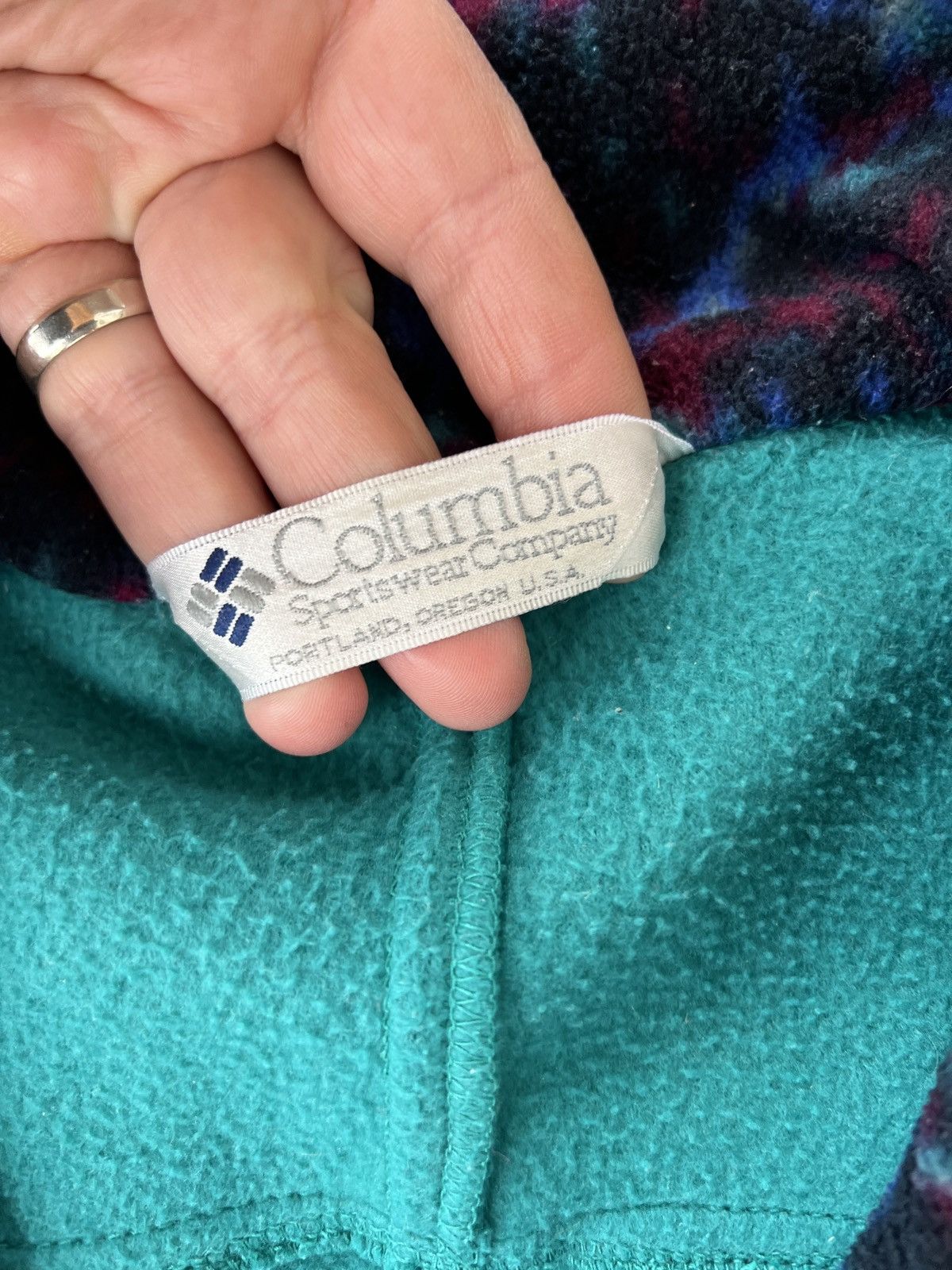 Columbia Vintage Columbia Fleece Jacket Size US XL / EU 56 / 4 - 3 Thumbnail