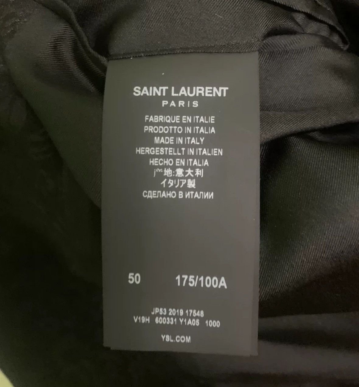 Saint Laurent Paris × Yves Saint Laurent Saint laurent suit 2412-Nextarrow Size US S / EU 44-46 / 1 - 4 Thumbnail