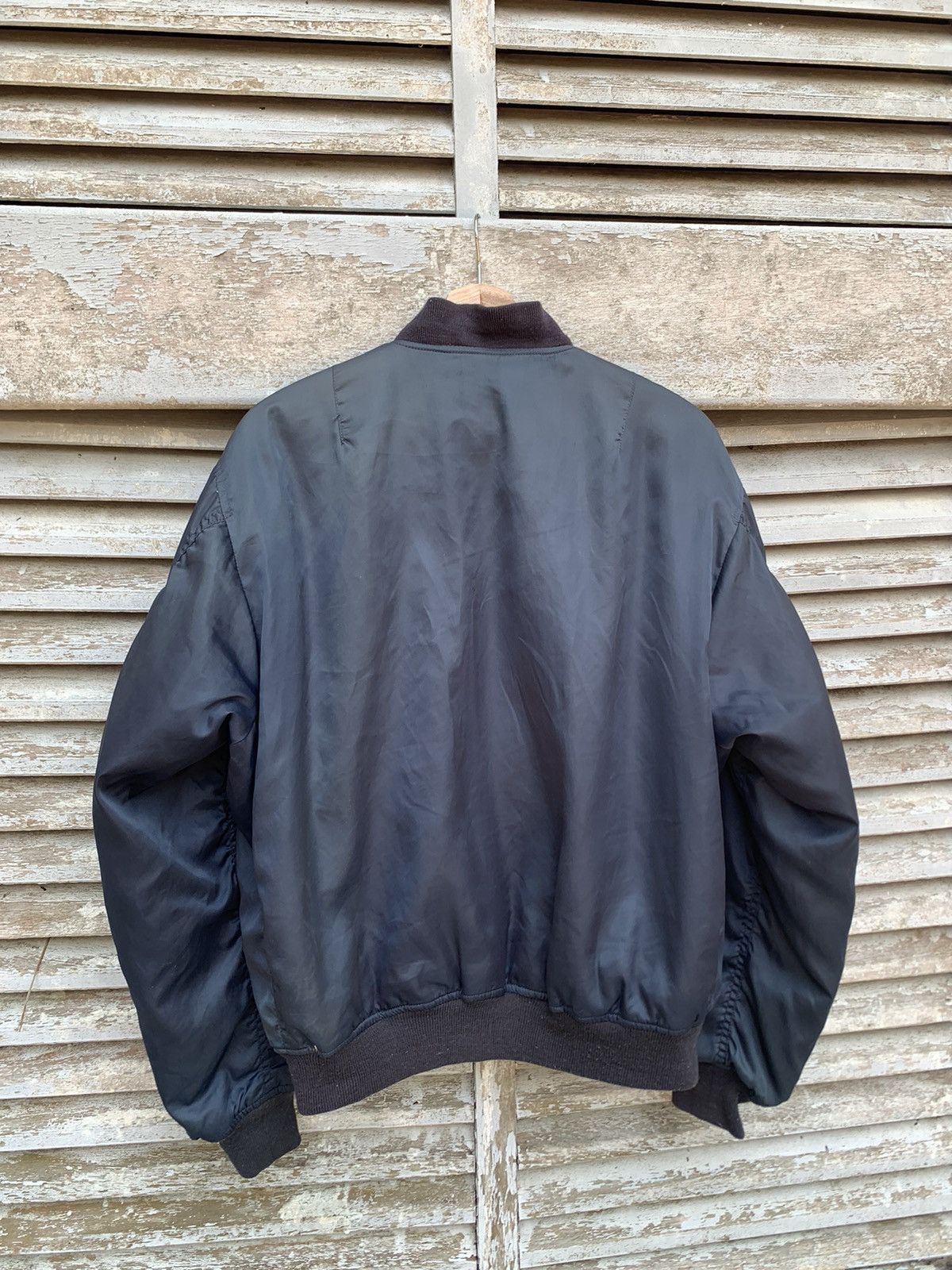 Vintage 🪖Vintage MA-1 Man Intermediate Bomber Jacket Size US M / EU 48-50 / 2 - 8 Thumbnail