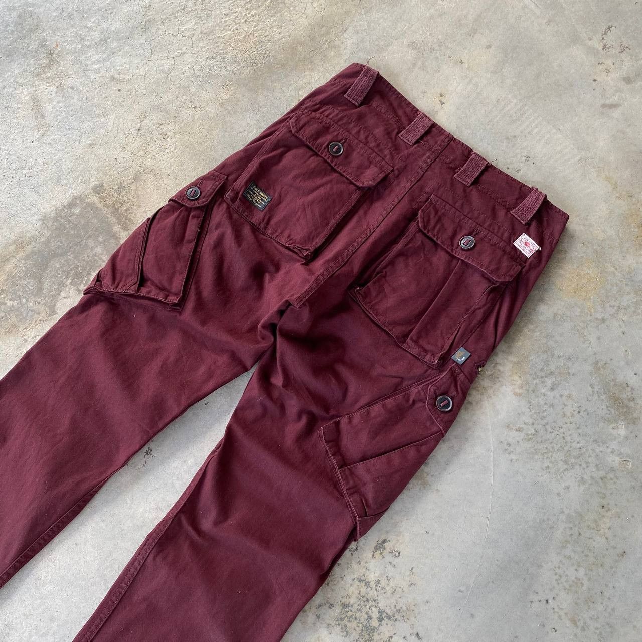 20471120 × Japanese Brand VINTAGE BACK NUMBER CARGO UP-ARMORED EQUIPMENT MILITARY Size US 31 - 3 Thumbnail