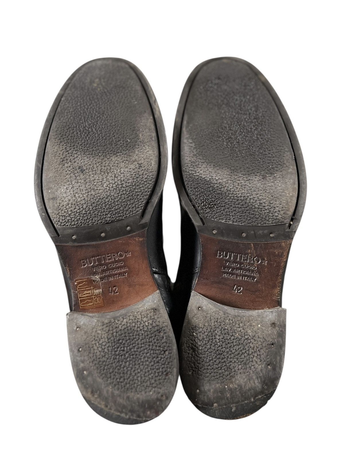 Buttero Buttero 🇮🇹 Side Zipper Patina Leather Boots Size US 9 / EU 42 - 8 Thumbnail
