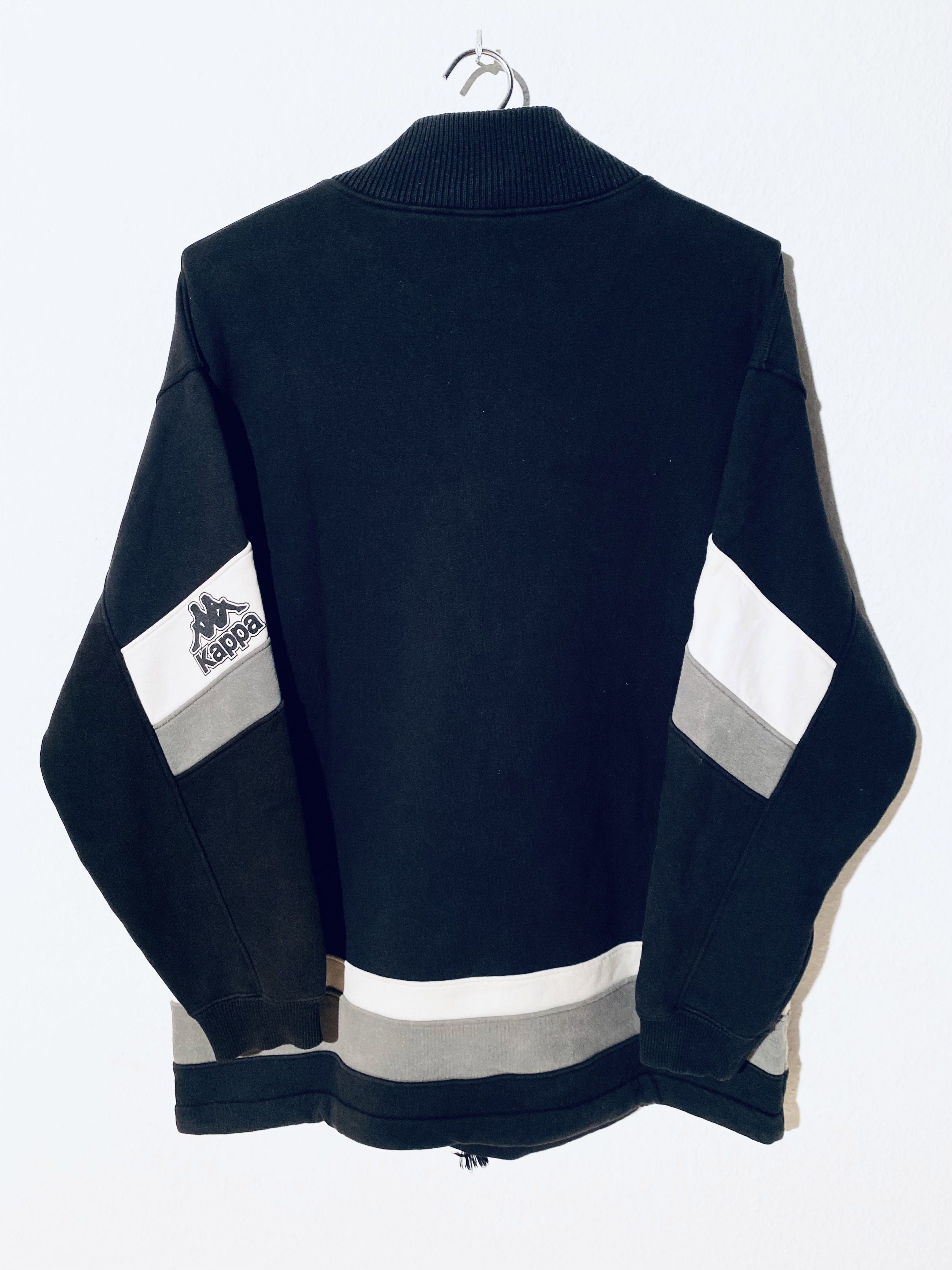 Kappa Juventus 1/4 Zip Football Soccer Training Jacket 90s Size US L / EU 52-54 / 3 - 2 Thumbnail