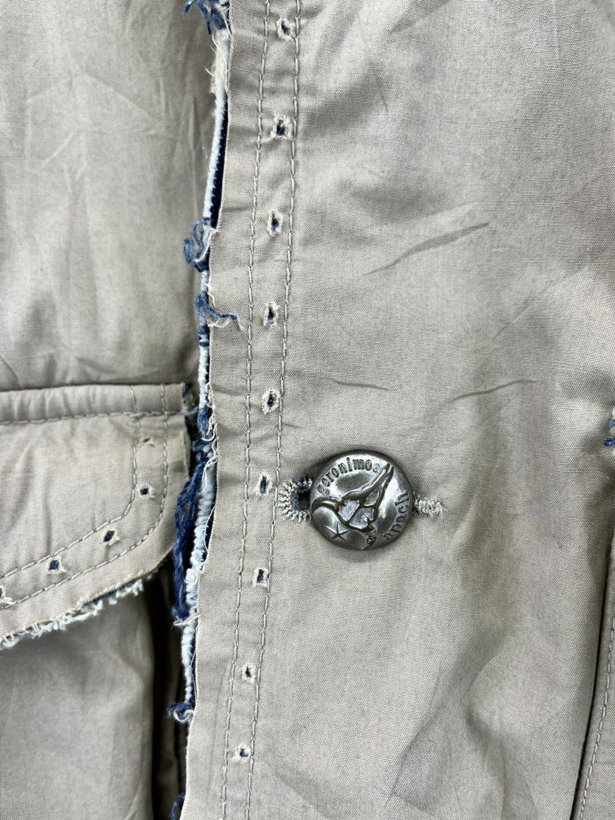 If Six Was Nine Vintage Geronimo Apachi Arizona Punk Coats Jacket Size US L / EU 52-54 / 3 - 13 Thumbnail