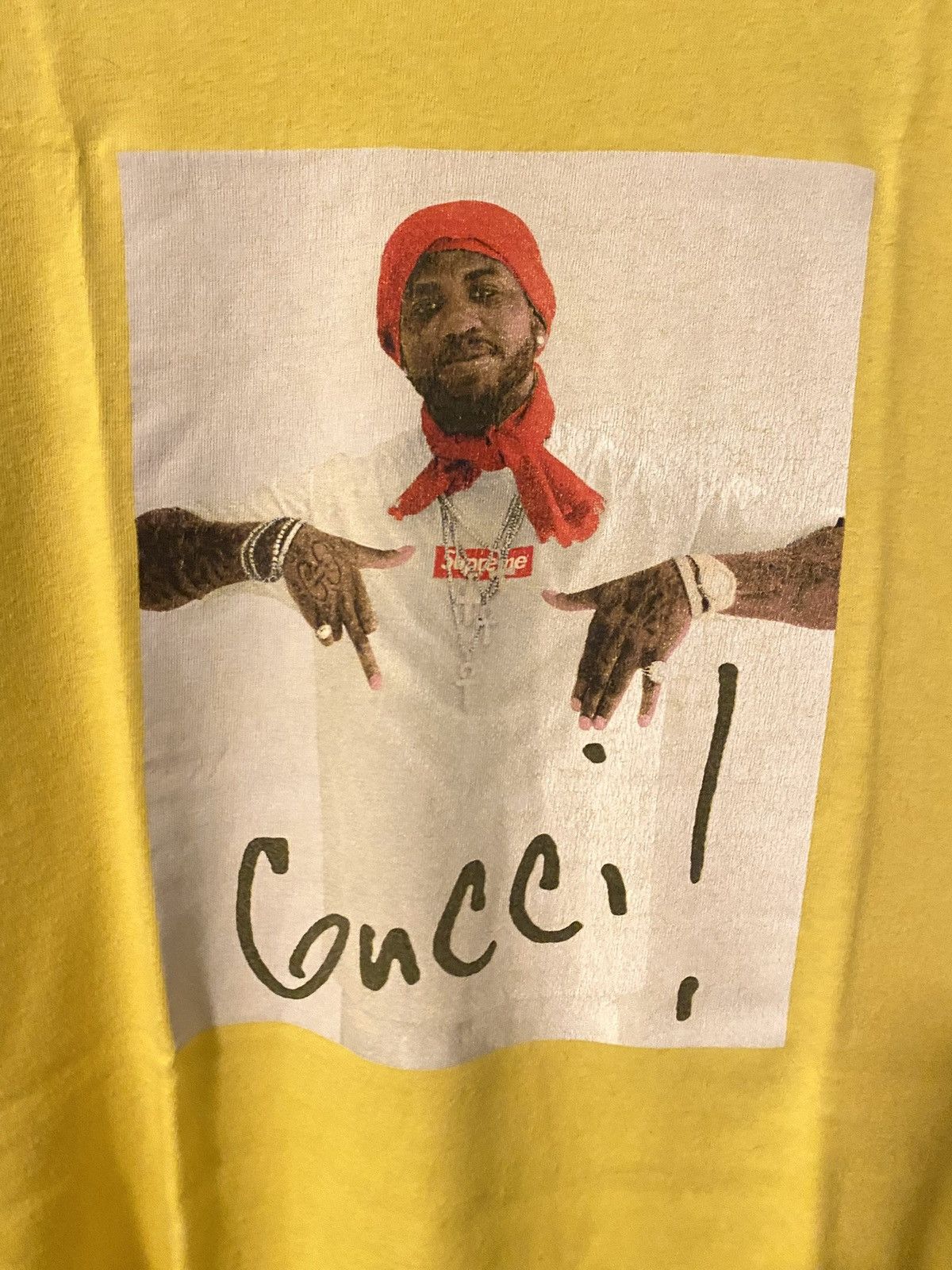 Supreme Supreme Gucci Mane Tee Size US M / EU 48-50 / 2 - 2 Thumbnail