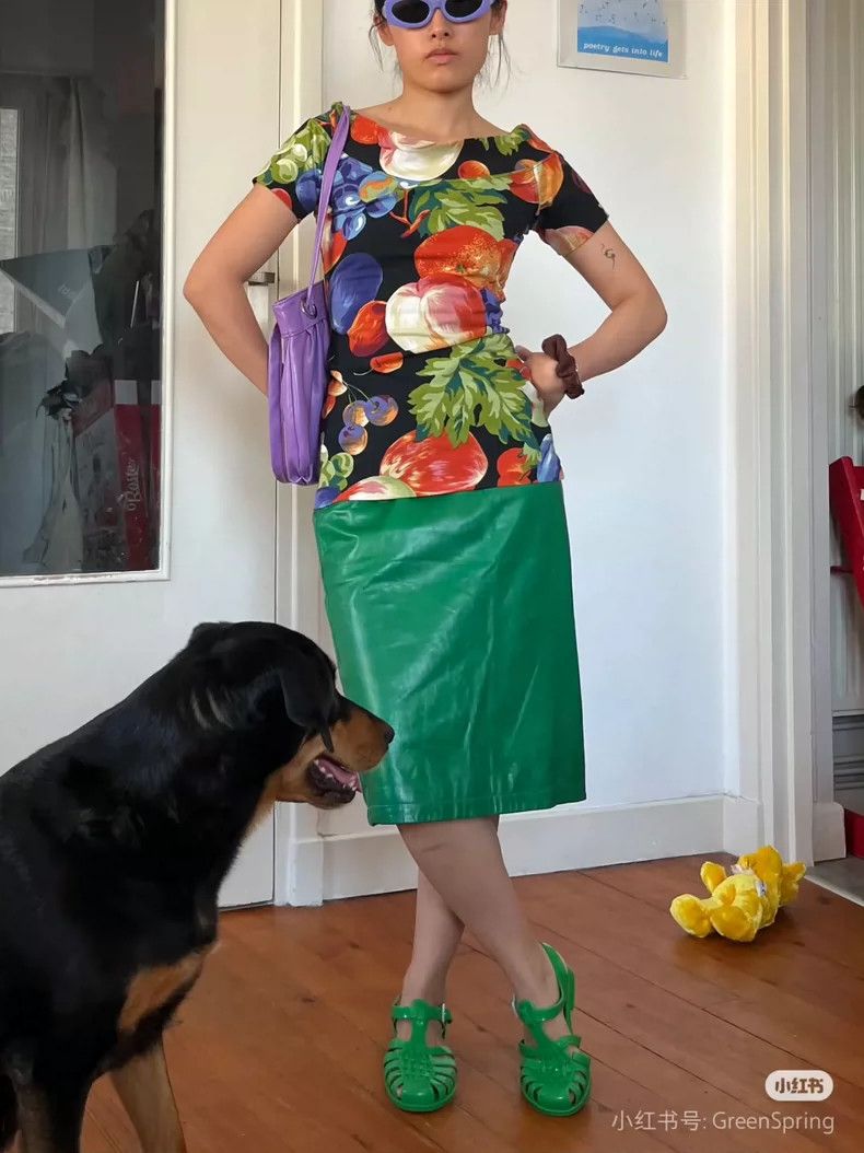 Kenzo KENZO In the 1980s, a fruit shirt was worn by one man Size XS / US 0-2 / IT 36-38 - 3 Thumbnail