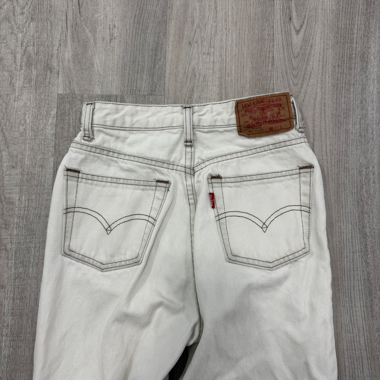 Levi's Vintage Levis W515-03 Jeans Women's 27x31 Made in Japan Size 27" / US 4 / IT 40 - 8 Thumbnail