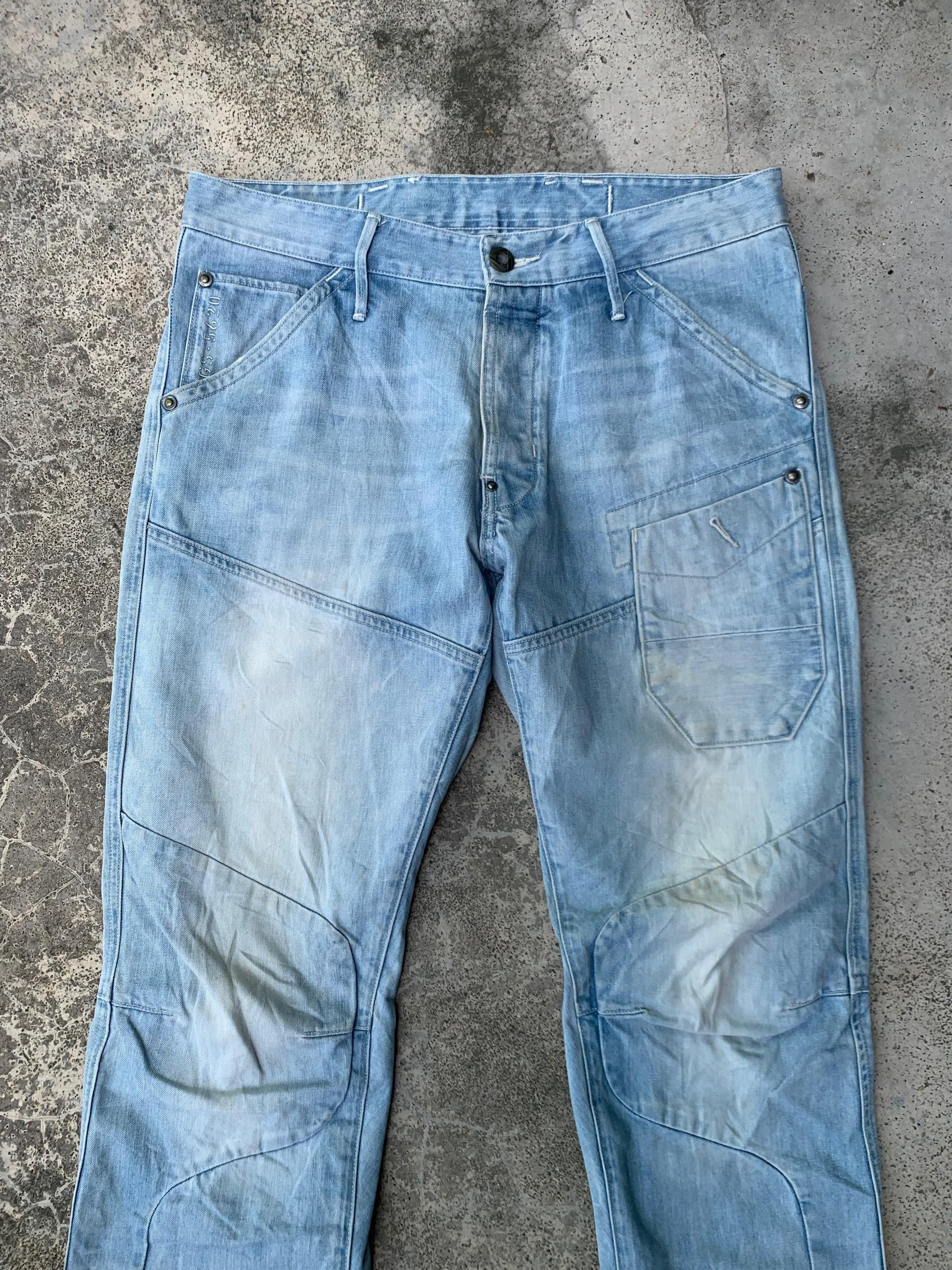 G-Star × If Six Was Nine × Le Grande Bleu (L.G.B.) Vintage G Star Raw Denim Multi Pocket Jeans Size US 30 / EU 46 - 3 Thumbnail