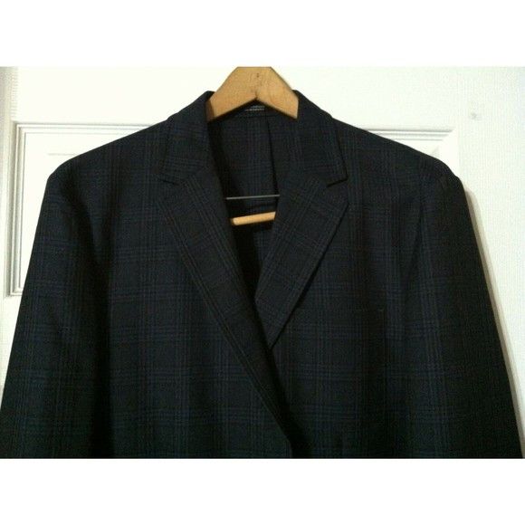 Vince Camuto VINCE CAMUTO MENS NEW BLUE SPORT COAT JACKET BLAZER SIZE:42L Size 42L - 1 Thumbnail
