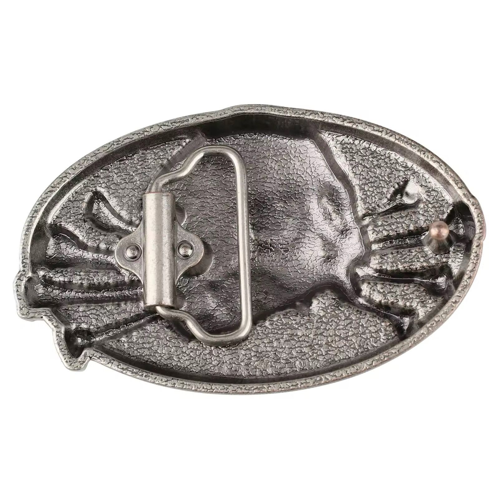 Japanese Brand 3D Skull With Bone Belt Buckle ( no belt ) Size ONE SIZE - 5 Thumbnail