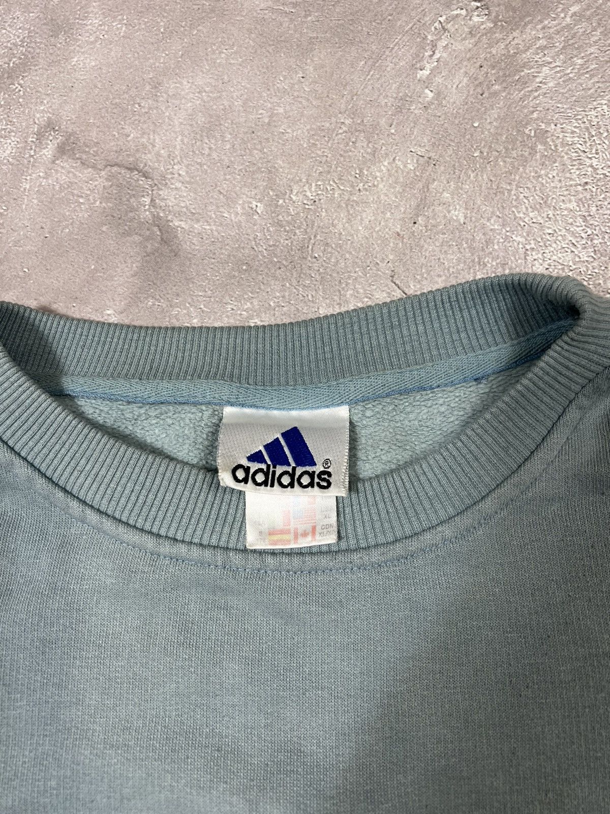 Adidas × Vintage Vintage 00s Adidas Baggy Sweatshirt Size US XL / EU 56 / 4 - 5 Thumbnail