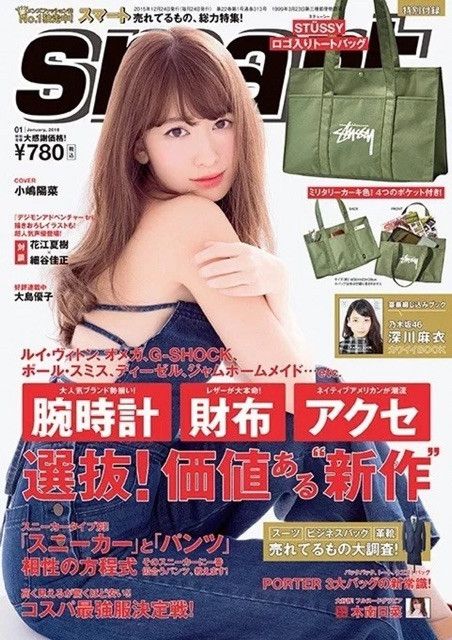 Stussy Stussy Military Colour Tote Bag Stussy Magazine Green Size ONE SIZE - 9 Thumbnail