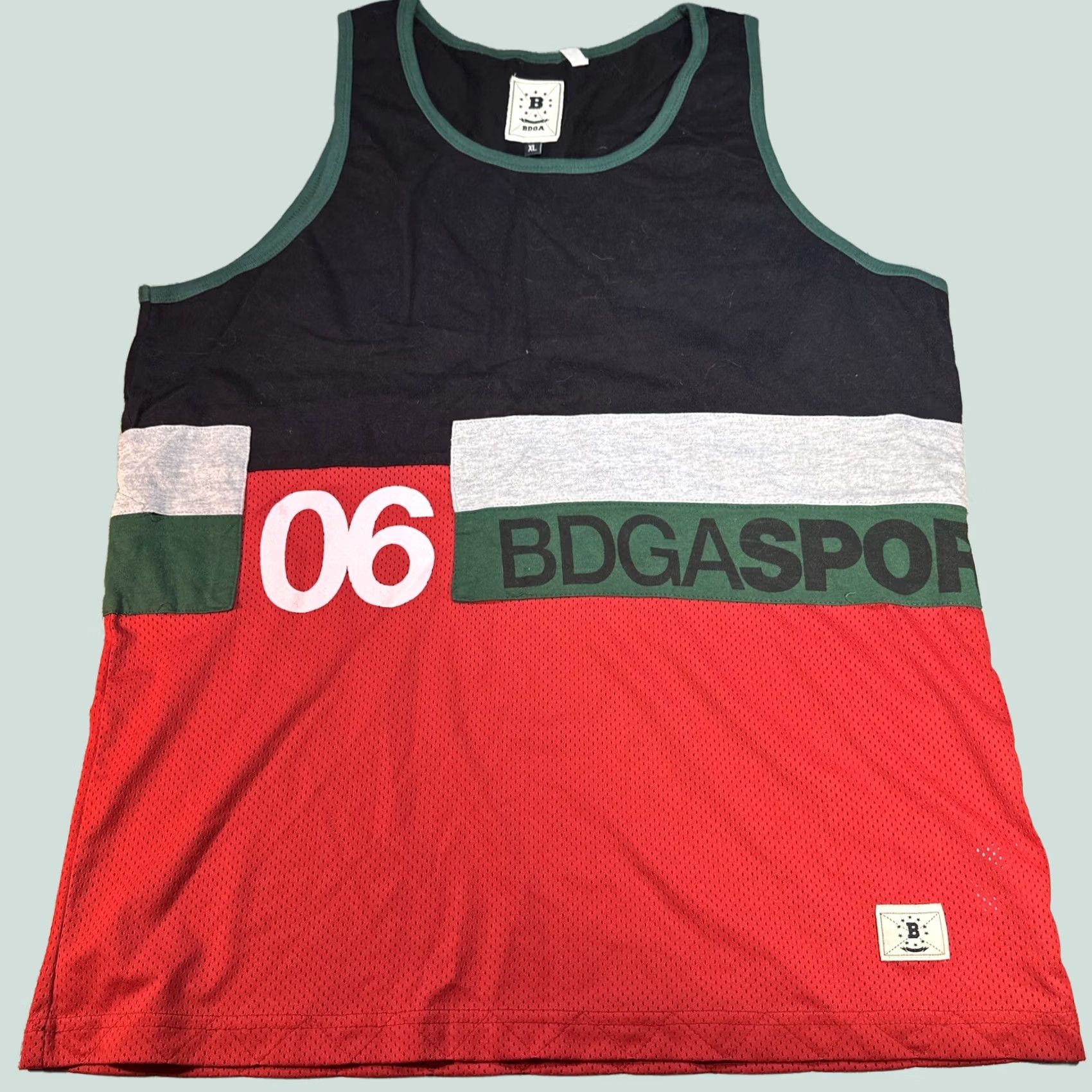Vintage Men’s BDGA Sport Tank Top XL Tank Black Sports Mens Size US XL / EU 56 / 4 - 1 Thumbnail