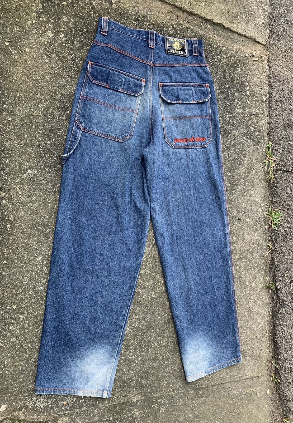 Vintage Vintage Johnny Blaze Baggy Denim Jeans Size US 29 - 8 Thumbnail