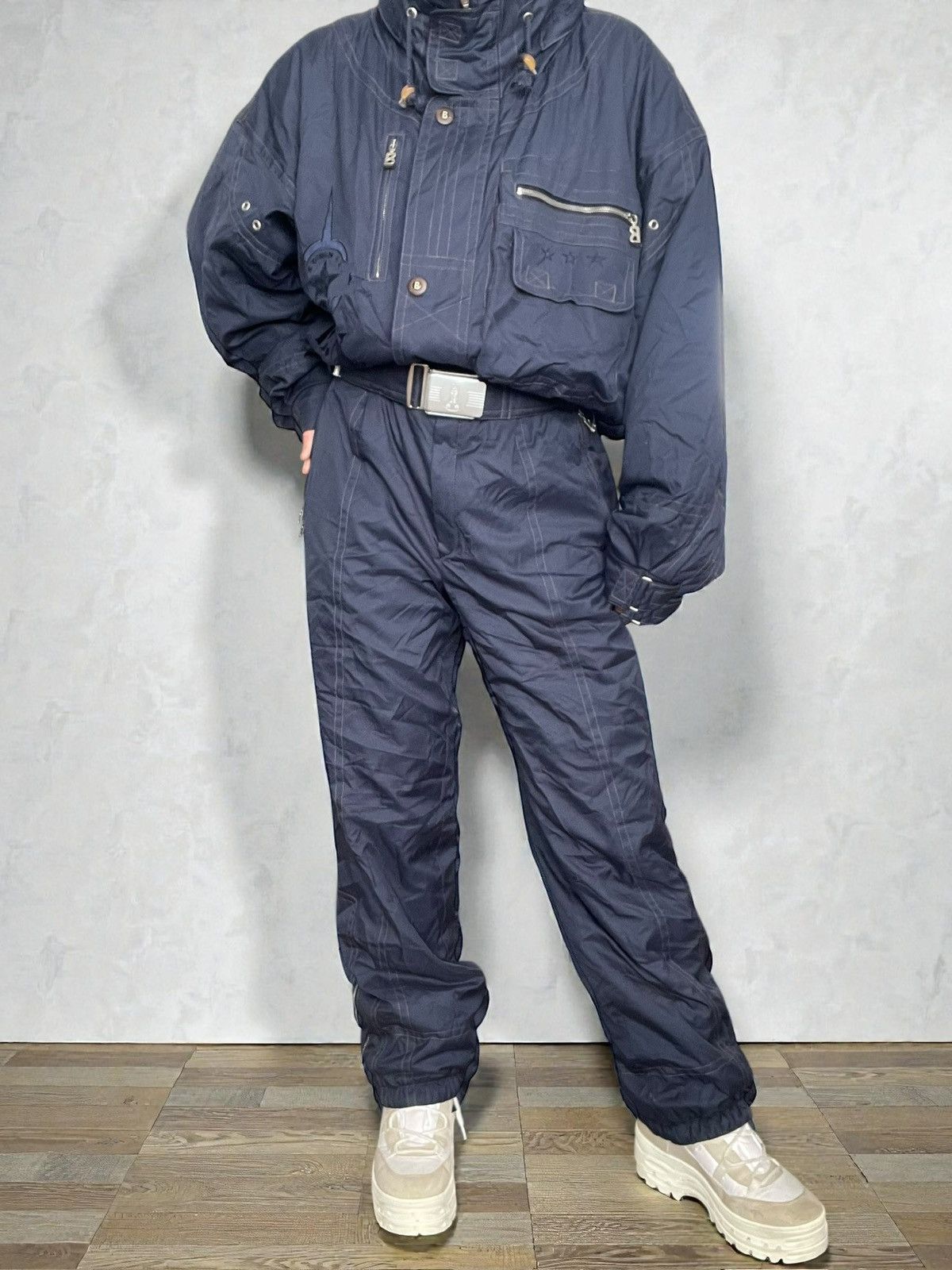 Bogner Vintage Bogner EX Expedition one-piece ski suit from the 90s Size US L / EU 52-54 / 3 - 1 Thumbnail