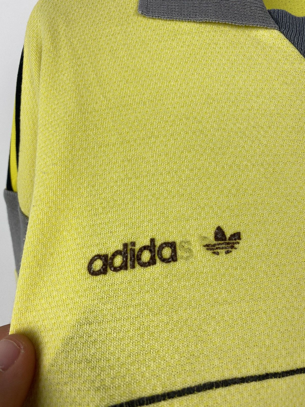 Adidas Vintage Adidas Winterthur #6 1980s Ventex Soccer Jersey Size US L / EU 52-54 / 3 - 4 Thumbnail