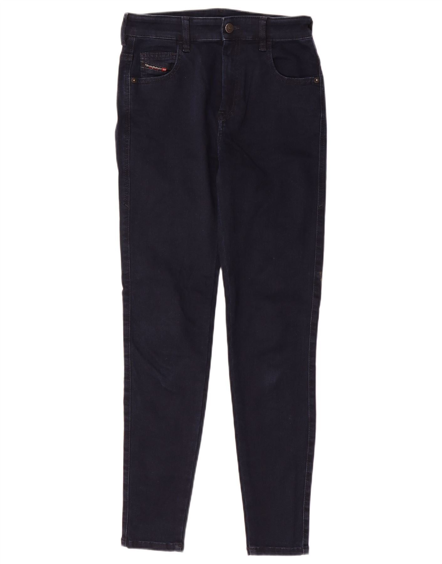 Diesel Womens Skinny Jeans W27 L28 Navy Blue Cotton Size 42" / US 20 - 1 Thumbnail