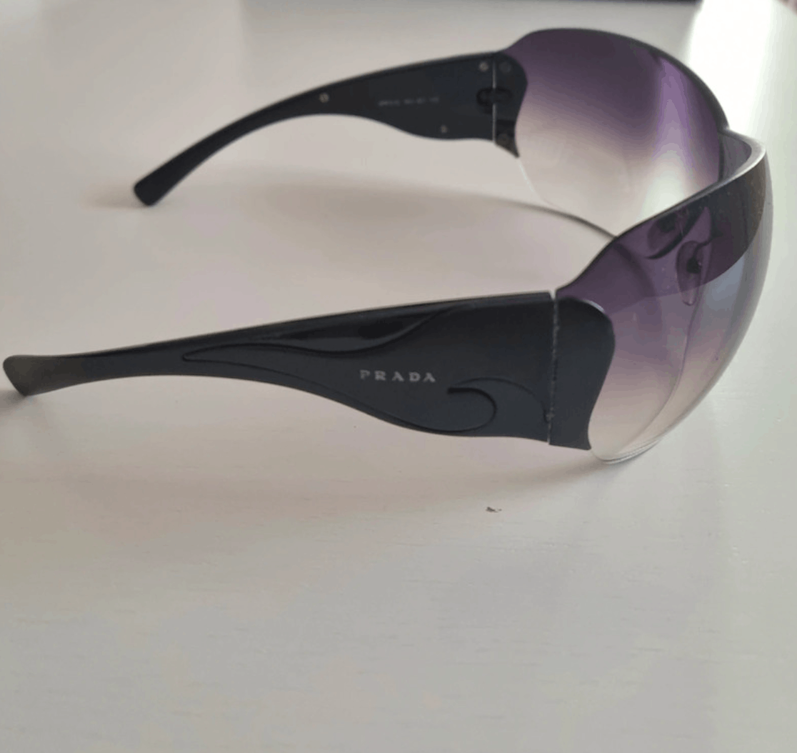 Prada PRADA Sunglasses Star Mask Flame Sport Metal Wrap RI831 Size ONE SIZE - 1 Thumbnail