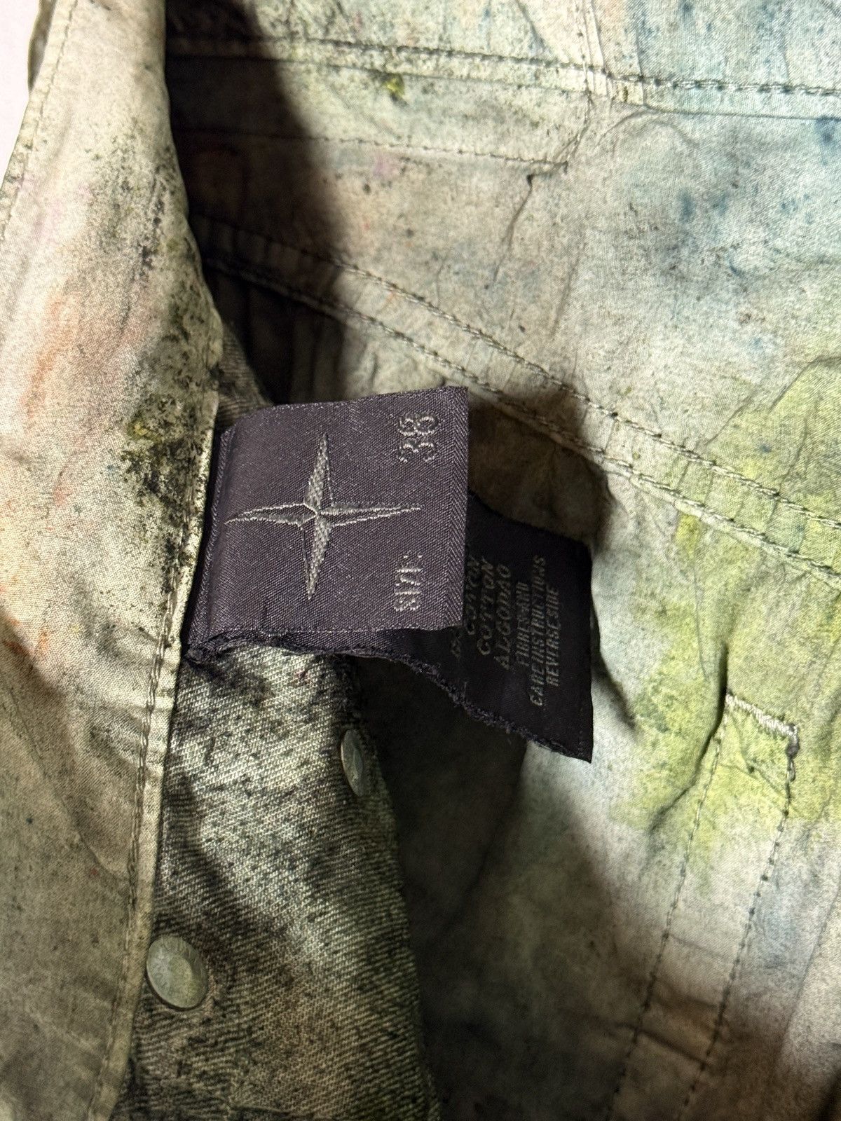 Stone Island stone island overdyed cotton pants Size US 37 - 12 Thumbnail